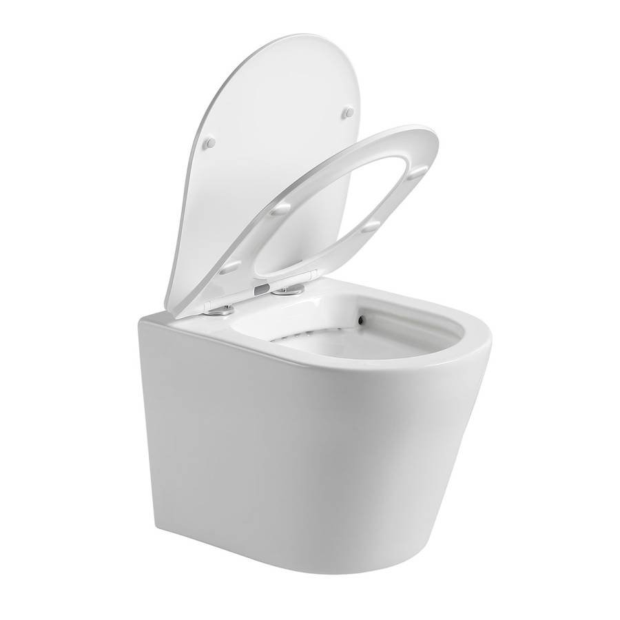 Унитаз подвесной Piatti VT1-11S, цвет белый, ультратонкое soft-close сиденье Унитаз подвесной Piatti VT1-11S, цвет белый, ультратонкое soft-close сиденье