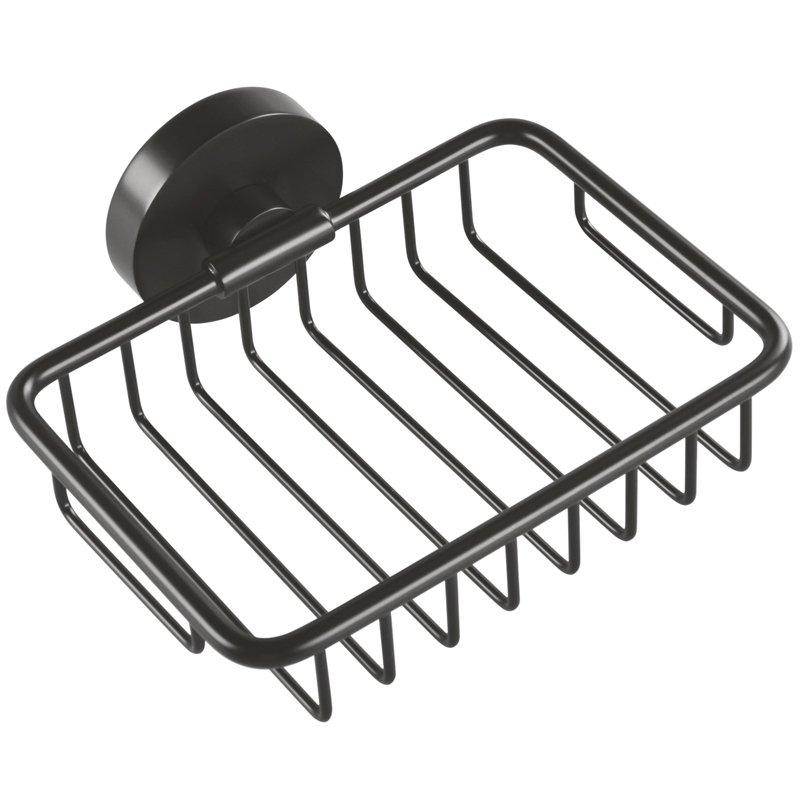 Мыльница Bemeta Dark 104108160 Черная матовая Мыльница Bemeta Dark 104108160 Черная матовая