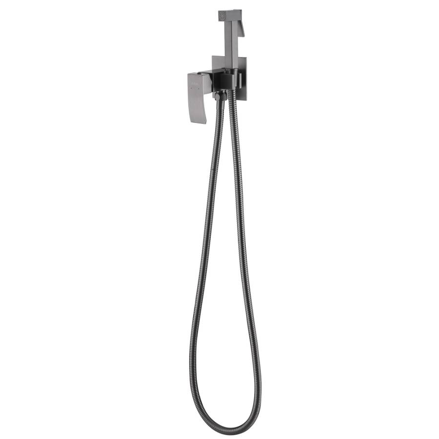 Смеситель ABBER Wasserfall AF8625NG с гигиеническим душем, никель Смеситель ABBER Wasserfall AF8625NG с гигиеническим душем, никель