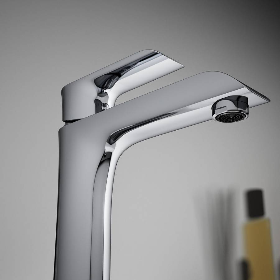 Смеситель для раковины Esse VBF-1E1CH однорычажный, хром Смеситель для раковины Esse VBF-1E1CH однорычажный, хром