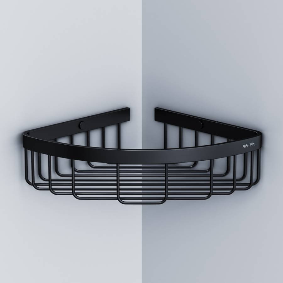 A7452122 Sense L Корзина для душа угловая, черный A7452122 Sense L Корзина для душа угловая, черный