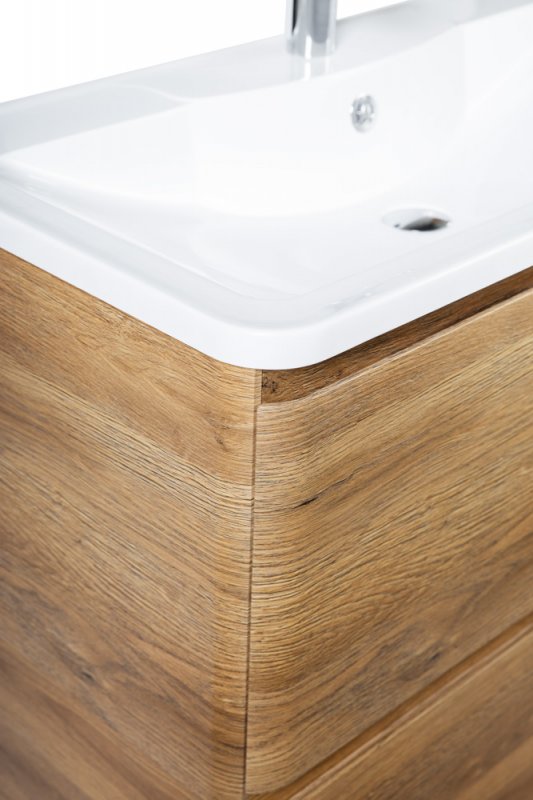 Тумба с раковиной напольная BelBagno ALBANO 90 Pino Scania, раковина белая Тумба с раковиной напольная BelBagno ALBANO 90 Pino Scania, раковина белая