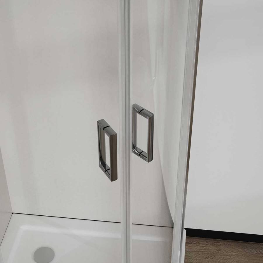 Душевой уголок City VSQ-5CT800CL, 800*800, хром, стекло прозрачное Душевой уголок City VSQ-5CT800CL, 800*800, хром, стекло прозрачное