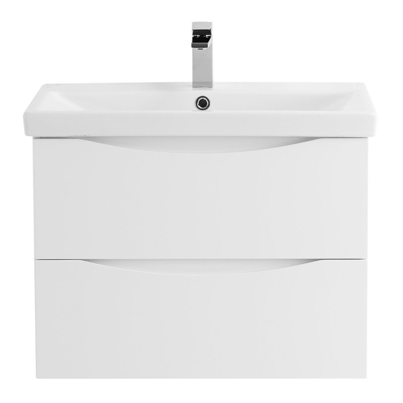 Тумба с раковиной подвесная BelBagno MARINO-CER 70 Bianco Lucido , раковина белая Тумба с раковиной подвесная BelBagno MARINO-CER 70 Bianco Lucido , раковина белая