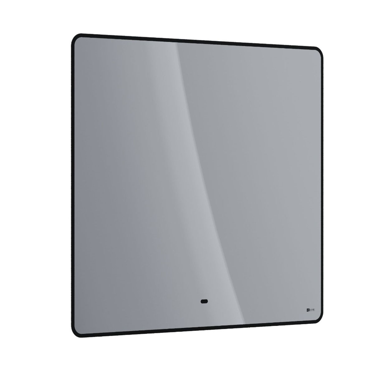 Зеркало Lemark MIOBLACK 90х80см с интерьерной подсветкой, с подогревом Зеркало Lemark MIOBLACK 90х80см с интерьерной подсветкой, с подогревом