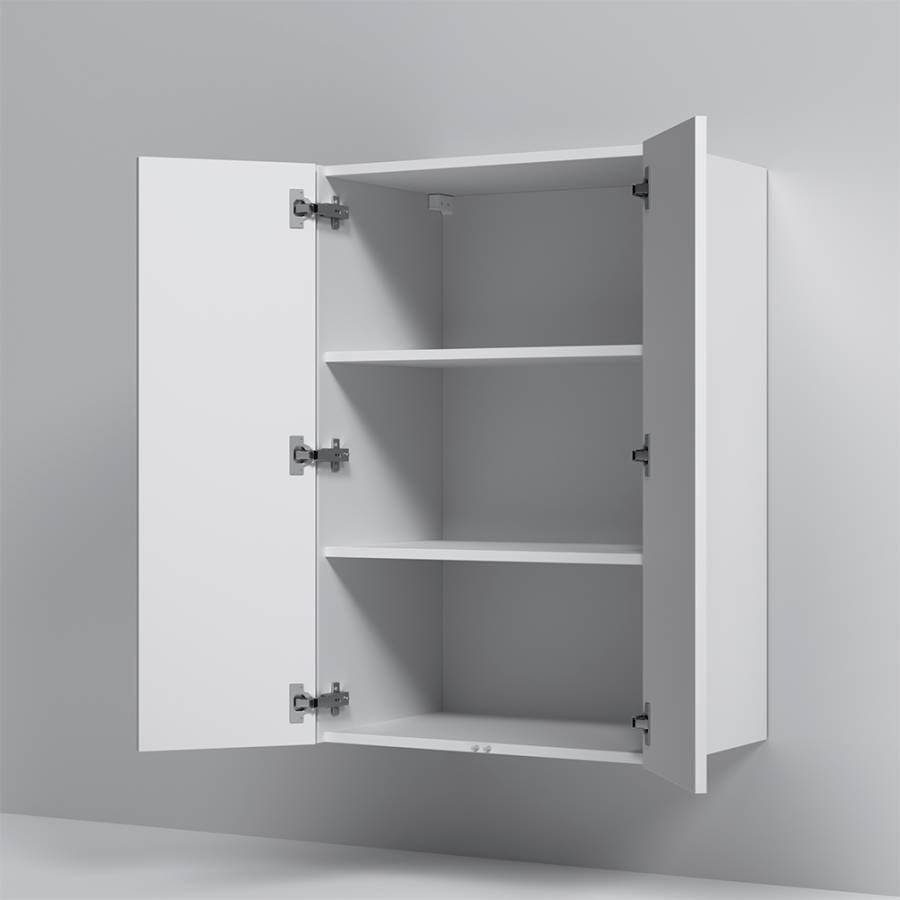 Шкаф с полками 60 см, высота 90 см, белый матовый, универсальный M8FCH06029WM Шкаф с полками 60 см, высота 90 см, белый матовый, универсальный M8FCH06029WM