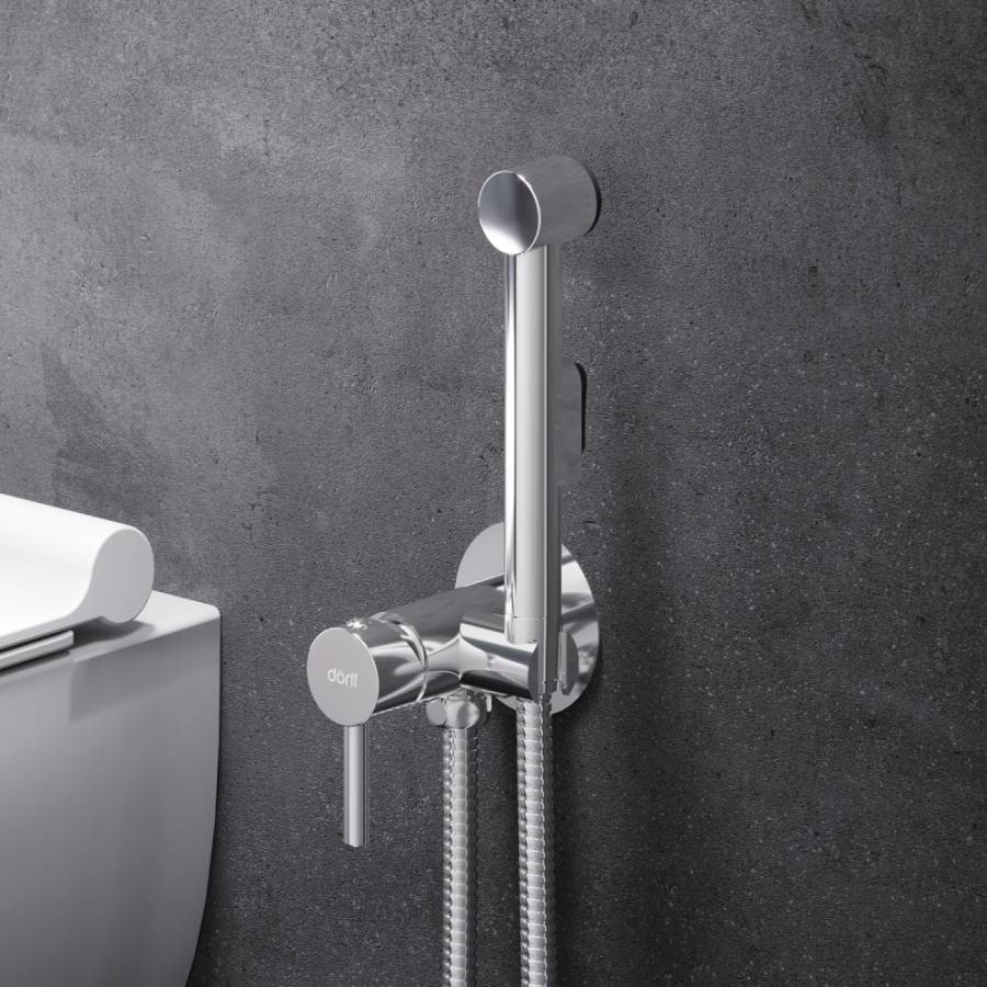 D3075000 Logic смеситель с гигиеническим душем, встроенный, цвет хром D3075000 Logic смеситель с гигиеническим душем, встроенный, цвет хром