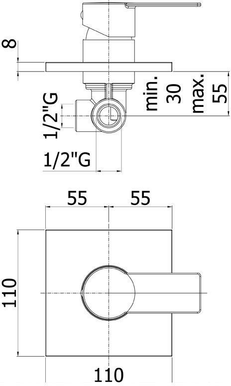 Смеситель для душа Paffoni Tango TA010CR (с внутренней частью) Смеситель для душа Paffoni Tango TA010CR (с внутренней частью)
