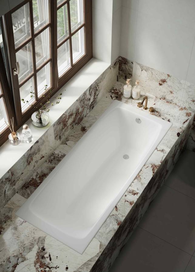 Ванна чугунная Creto Edge 170х70 см 26-1170 Ванна чугунная Creto Edge 170х70 см 26-1170