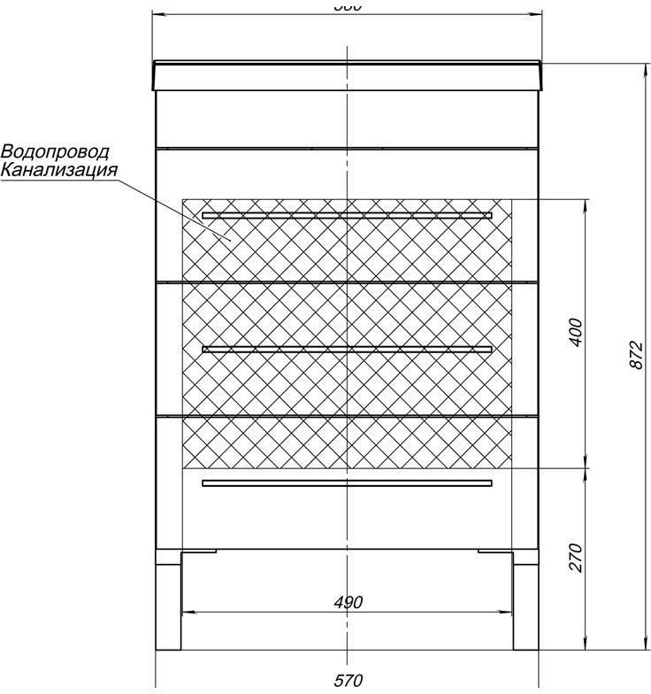 Комплект мебели для ванной Aquanet Верона NEW 58 белый (напольный 3 ящика) Комплект мебели для ванной Aquanet Верона NEW 58 белый (напольный 3 ящика)