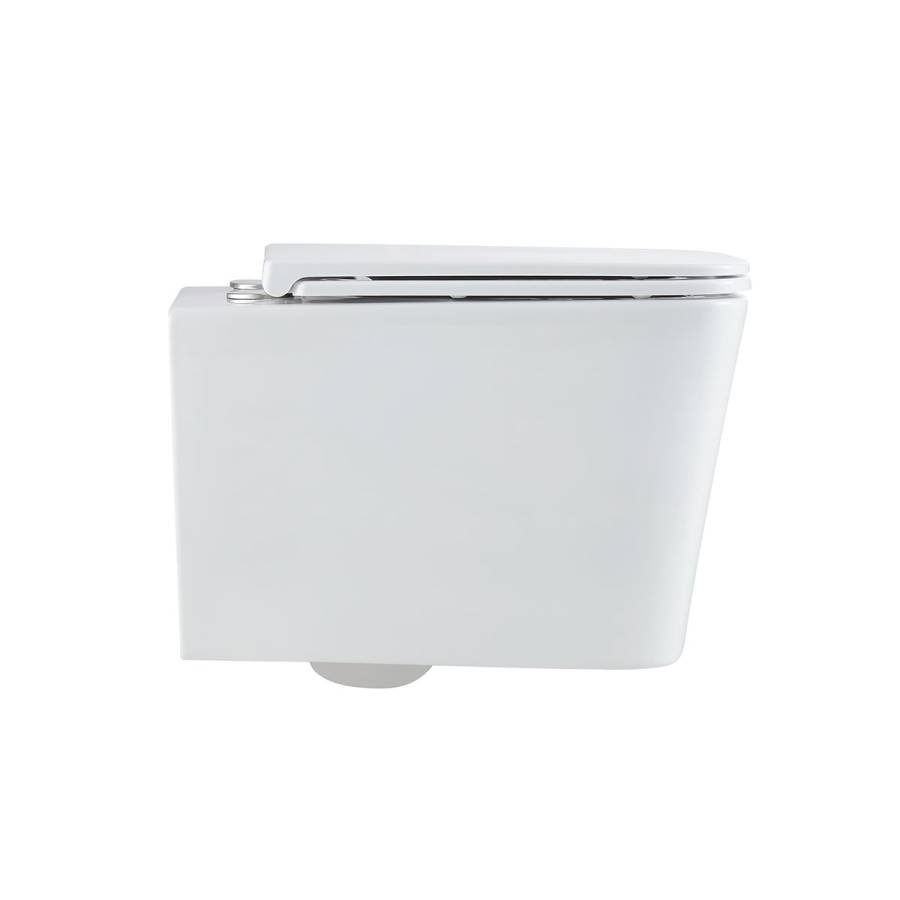 Унитаз подвесной Tornado Q-Line VT1-12T безободковый, цвет белый, ультратонкое soft-close сиденье Унитаз подвесной Tornado Q-Line VT1-12T безободковый, цвет белый, ультратонкое soft-close сиденье