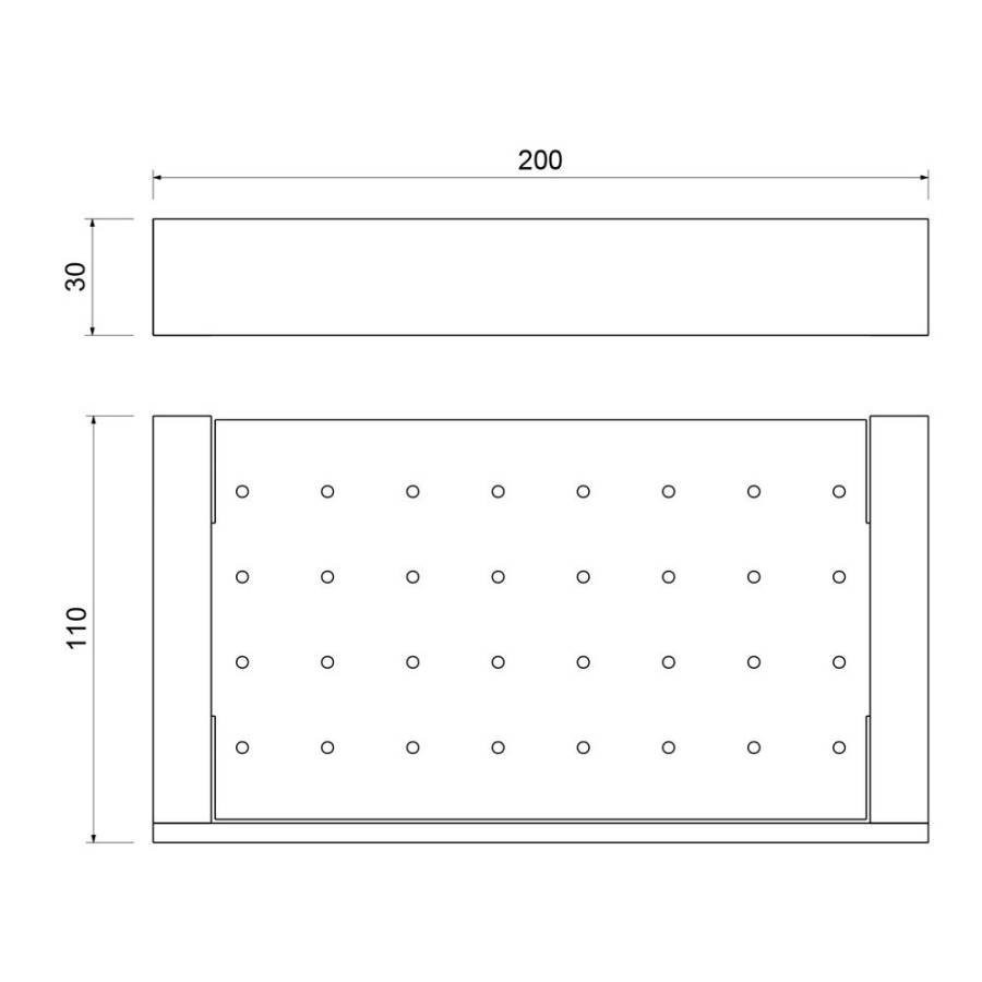 Полка Timo Petruma 15222/17 золото матовое Полка Timo Petruma 15222/17 золото матовое