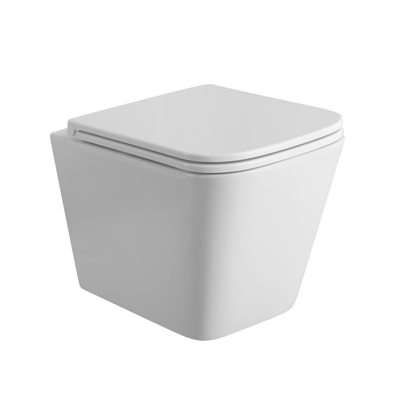 Сиденье дюропласт, soft close, металлическое крепление BB2322SC Сиденье дюропласт, soft close, металлическое крепление BB2322SC