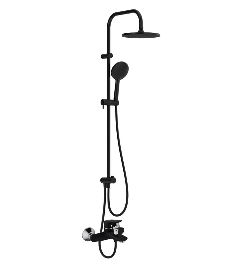 408771430 Origin Bit, набор 2 в 1: смес.  Для ванны/душа, душ система, шт, Черный. 408771430 Origin Bit, набор 2 в 1: смес.  Для ванны/душа, душ система, шт, Черный.