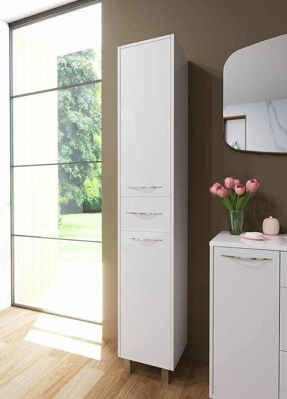 Пенал напольный Barcelona левосторонний 1 ящик (ШхГхВ) 350х350х2000 Пенал напольный Barcelona левосторонний 1 ящик (ШхГхВ) 350х350х2000