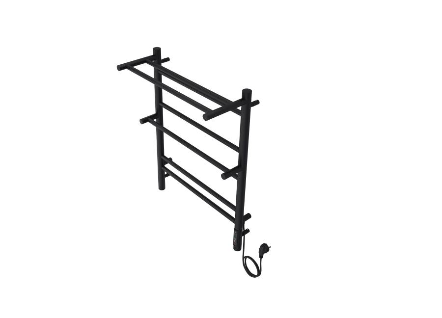 Полотенцесушитель электрический Aquatek (Акватек) Альфа П7 500х700 мм, с полкой, черный муар, подключение скрытое к сети электропитания / электропровод с вилкой, с терморегулятором и таймером quick touch, нержавеющая сталь AISI 201, гарантия 5 лет Полотенцесушитель электрический Aquatek (Акватек) Альфа П7 500х700 мм, с полкой, черный муар, подключение скрытое к сети электропитания / электропровод с вилкой, с терморегулятором и таймером quick touch, нержавеющая сталь AISI 201, гарантия 5 лет