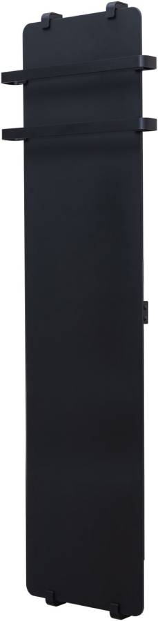 Полотенцесушитель электрический Allen Brau Infinity 160x44 с рейлингом 2.0 и креплением, черный матовый Полотенцесушитель электрический Allen Brau Infinity 160x44 с рейлингом 2.0 и креплением, черный матовый