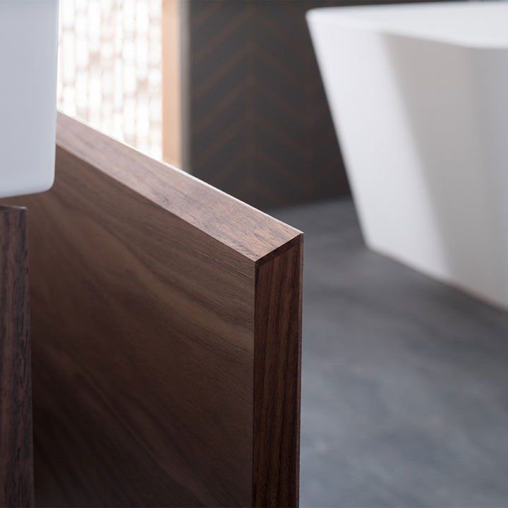 Мебель для ванной Aquanet Нью-Йорк 85 орех Мебель для ванной Aquanet Нью-Йорк 85 орех