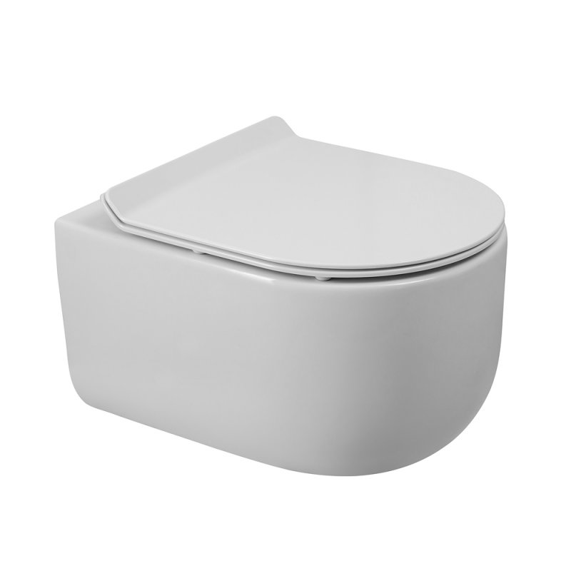 SOFT-TOR Чаша унитаза подвесного безободкового, смыв TORNADO, BB084CH-TOR SOFT-TOR Чаша унитаза подвесного безободкового, смыв TORNADO, BB084CH-TOR