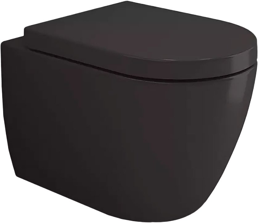 Сиденье с крышкой (soft close) Taormina/Jet Flush,дюропласт, черный матовый, A0302-004 (аналог A0300-004 (A0301-004) Сиденье с крышкой (soft close) Taormina/Jet Flush,дюропласт, черный матовый, A0302-004 (аналог A0300-004 (A0301-004)