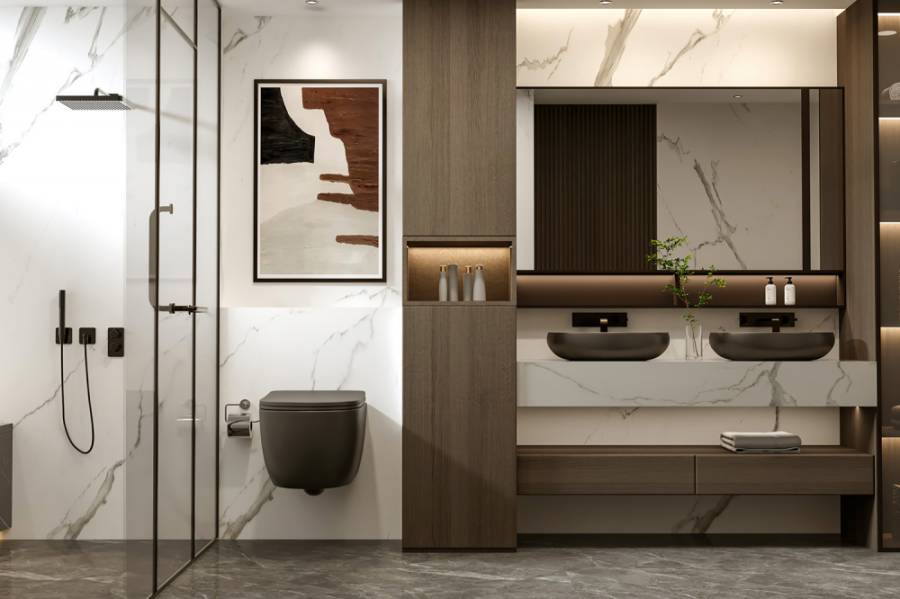 Унитаз ABBER Bequem AC1104MB подвесной черный матовый, безободковый Унитаз ABBER Bequem AC1104MB подвесной черный матовый, безободковый