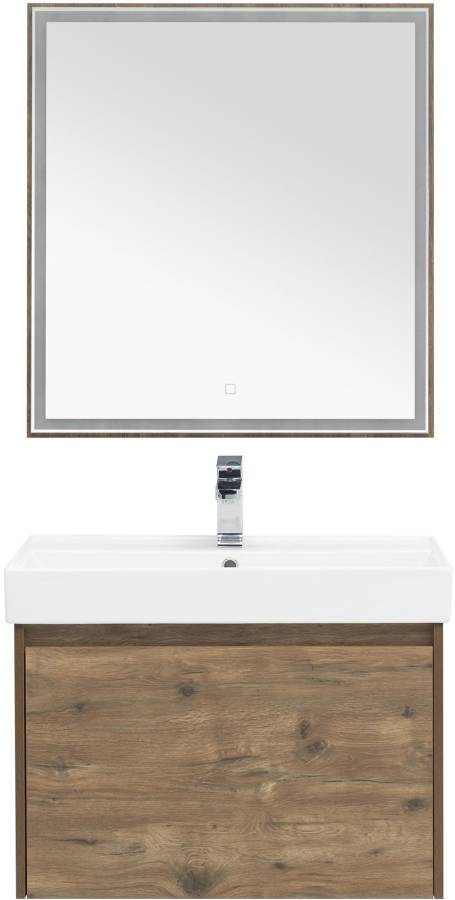 Мебель для ванной Aquanet Nova Lite 75 дуб рустикальный (1 ящик) Мебель для ванной Aquanet Nova Lite 75 дуб рустикальный (1 ящик)