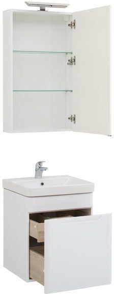 Мебель для ванной Aquanet София 50 белый Мебель для ванной Aquanet София 50 белый