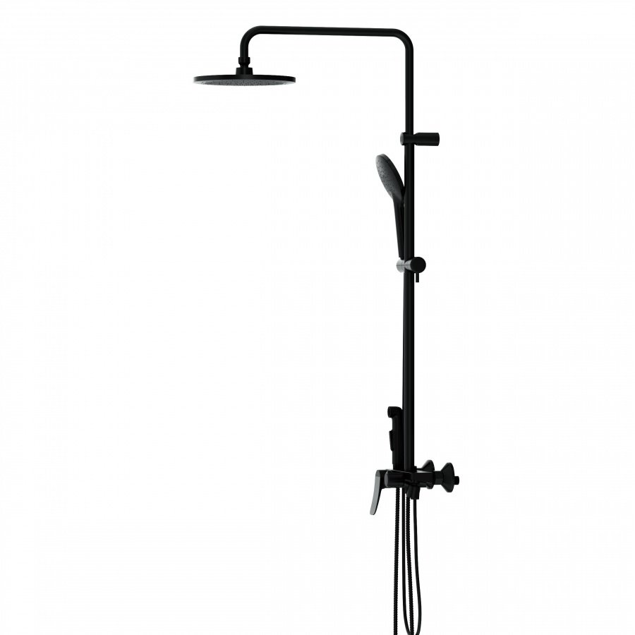 DX220910300_xxx Apollo, душевая система со смесителем-полкой: верхний душ 230мм, ручной душ 120мм, DX220910300_xxx Apollo, душевая система со смесителем-полкой: верхний душ 230мм, ручной душ 120мм,