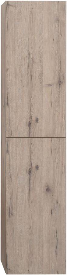 Пенал Aquanet Алвита New 35 дуб веллингтон белый Пенал Aquanet Алвита New 35 дуб веллингтон белый