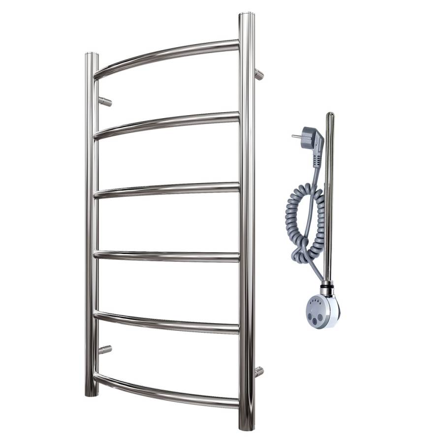 Полотенцесушитель электрический Point Афина PN04148E П6 400x800 левый/правый, хром Полотенцесушитель электрический Point Афина PN04148E П6 400x800 левый/правый, хром