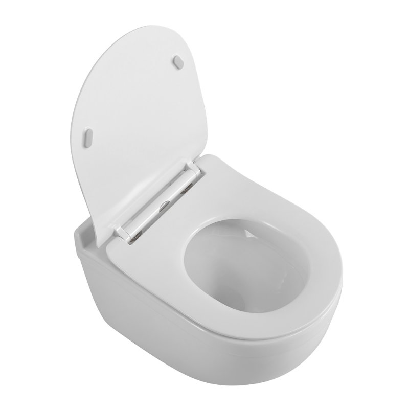 SENSO-TOR Чаша унитаза подвесного безободкового, смыв TORNADO BB017CH-TOR SENSO-TOR Чаша унитаза подвесного безободкового, смыв TORNADO BB017CH-TOR