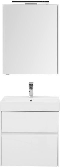 Мебель для ванной Aquanet Бруклин 60 белый Мебель для ванной Aquanet Бруклин 60 белый