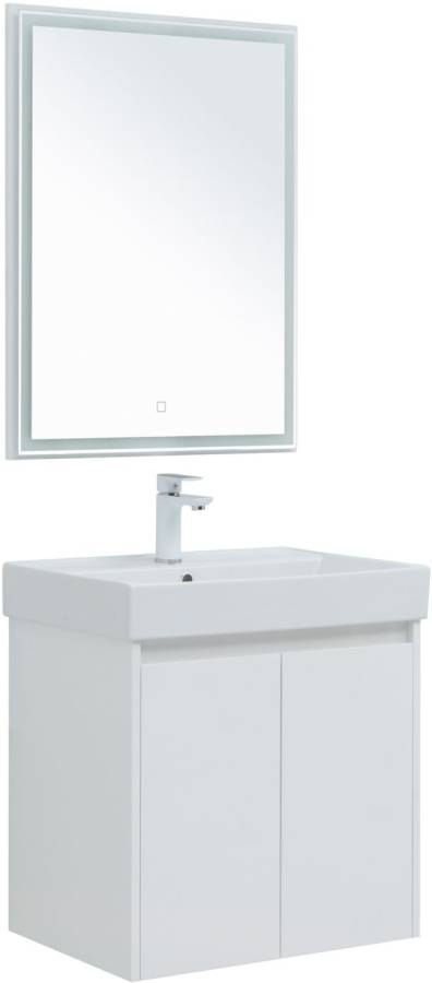 Мебель для ванной Aquanet Nova Lite 60 белый глянец (2 дверцы) Мебель для ванной Aquanet Nova Lite 60 белый глянец (2 дверцы)