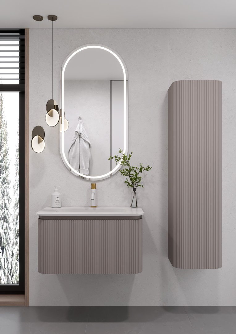 OVALE 1 полка рифленая 80CM DELMAR тумба + раковина OV1110100-080 Boheme OVALE 1 полка рифленая 80CM DELMAR тумба + раковина OV1110100-080 Boheme