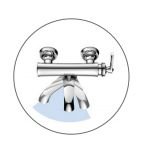 LIBERTY-F-VD-01 Смеситель для ванны и душа Цвет Хром 