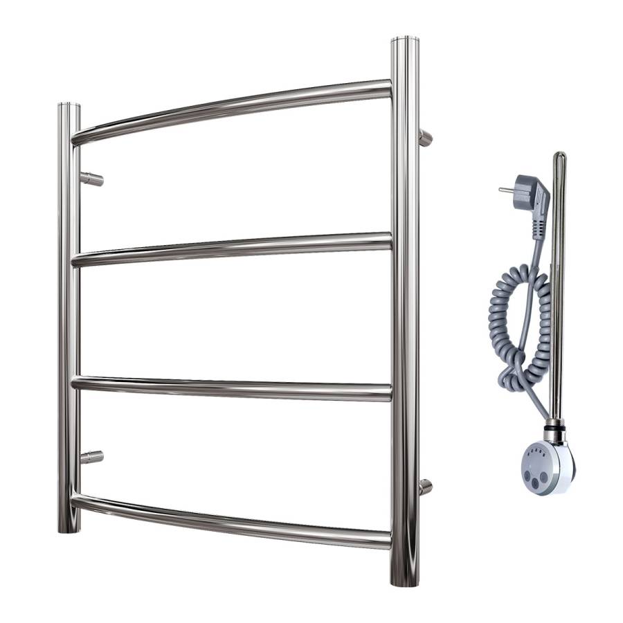 Полотенцесушитель электрический Point Афина PN04156E П4 500x600 левый/правый, хром Полотенцесушитель электрический Point Афина PN04156E П4 500x600 левый/правый, хром