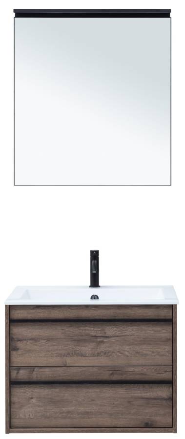 Мебель для ванной Aquanet Lino 70 Дуб Веллингтон Мебель для ванной Aquanet Lino 70 Дуб Веллингтон