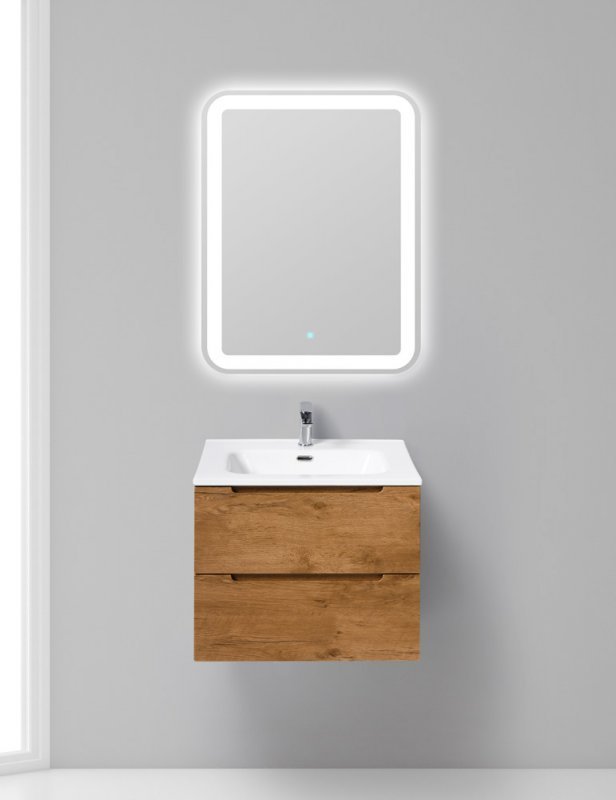 Тумба с раковиной подвесная BelBagno ETNA39-60 Bianco Lucido, раковина белая Тумба с раковиной подвесная BelBagno ETNA39-60 Bianco Lucido, раковина белая