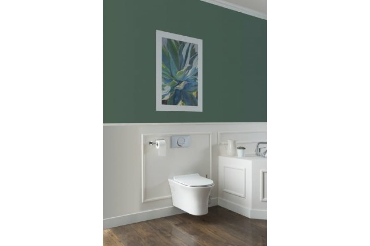 Унитаз подвесной Aquanet Rimless Roll-W CL-12249D Унитаз подвесной Aquanet Rimless Roll-W CL-12249D