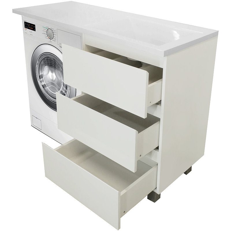 Комплект мебели Dallas Luxe 1400х482 правосторонний напольный 3 ящика (ШхГхВ) 748х476х860 Комплект мебели Dallas Luxe 1400х482 правосторонний напольный 3 ящика (ШхГхВ) 748х476х860