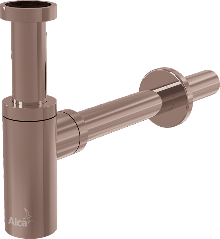 Сифон для умывальника DN32 DESIGN, RED GOLD-мат Сифон для умывальника DN32 DESIGN, RED GOLD-мат