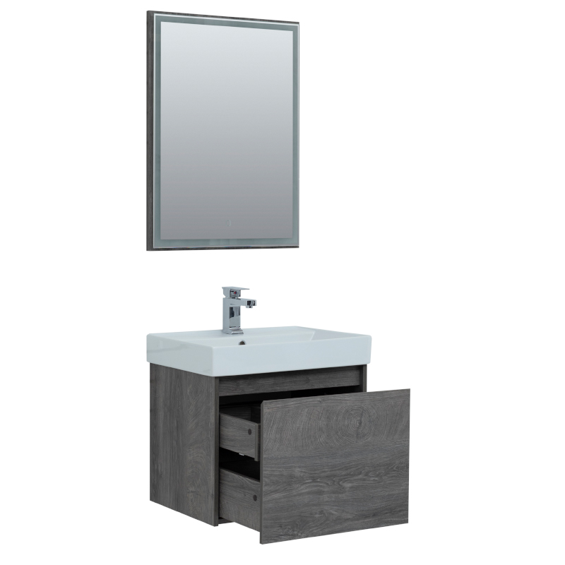 Мебель для ванной Aquanet Nova Lite 60 дуб рошелье (1 ящик) Мебель для ванной Aquanet Nova Lite 60 дуб рошелье (1 ящик)