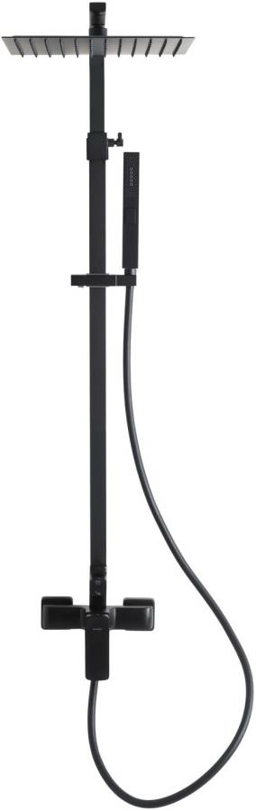 Душевая стойка Allen Brau Infinity 5.21012-31 черный матовый Душевая стойка Allen Brau Infinity 5.21012-31 черный матовый