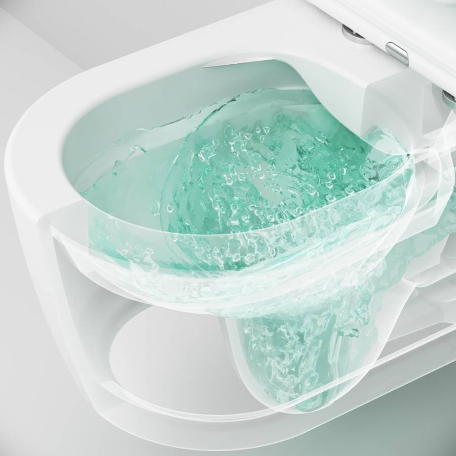 C8F1700MWSC Func подвесной унитаз 49 см FlashClean с сиденьем микролифт, бел мат C8F1700MWSC Func подвесной унитаз 49 см FlashClean с сиденьем микролифт, бел мат