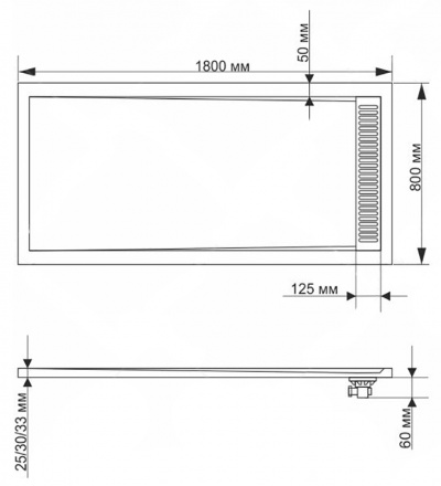 Душевой поддон RGW STМ-188W 80 x 180 см, прямоугольный, из искусственного камня, белый, 14202818-01 Душевой поддон RGW STМ-188W 80 x 180 см, прямоугольный, из искусственного камня, белый, 14202818-01