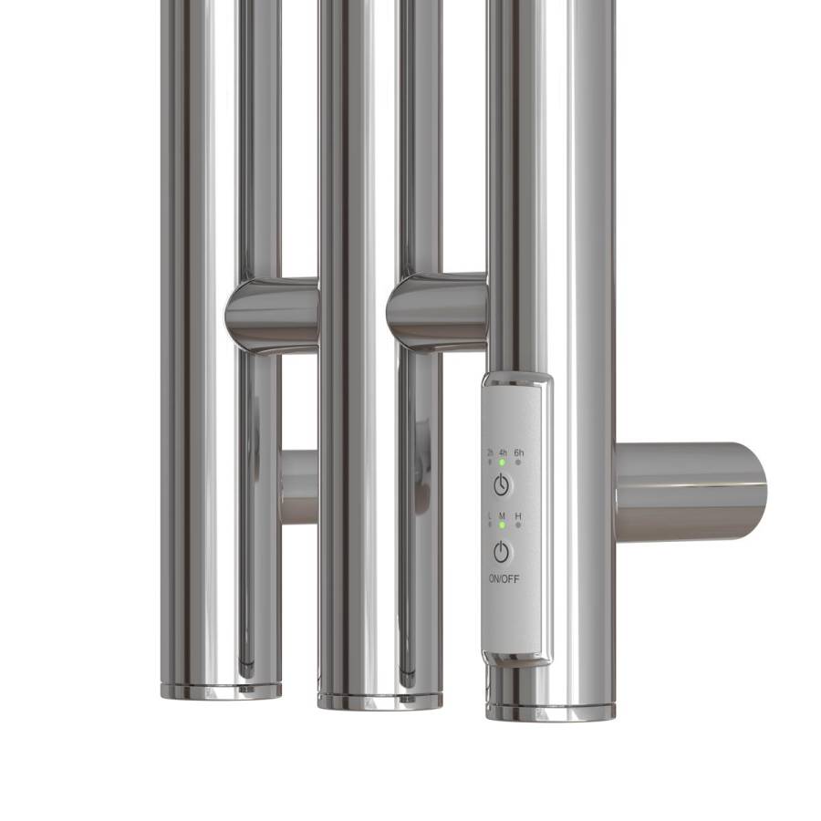 Полотенцесушитель электрический Point Деметра PN12822 П3 120x1200 диммер справа, хром Полотенцесушитель электрический Point Деметра PN12822 П3 120x1200 диммер справа, хром