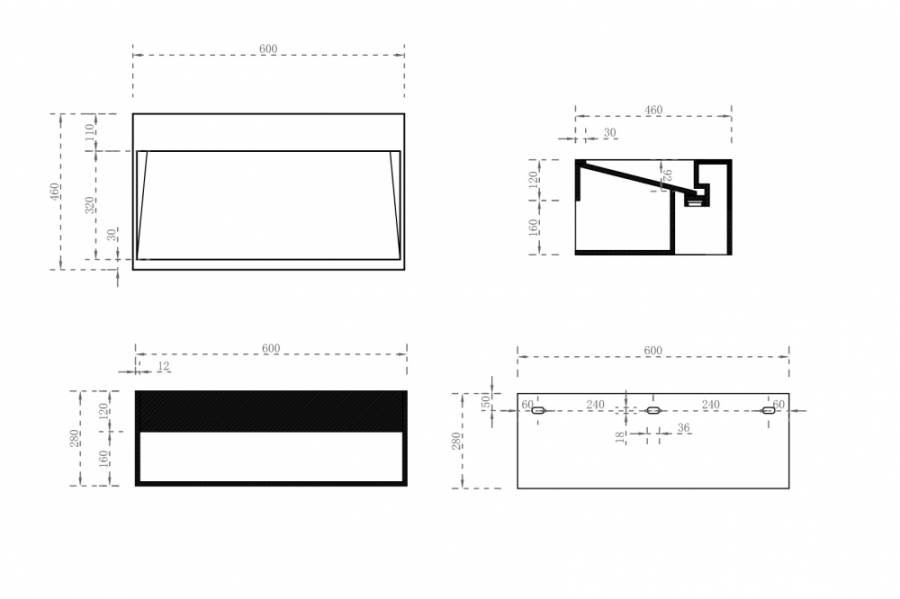 Тумба с раковиной ABBER Stein AS2645-0.6 подвесная, белая матовая Тумба с раковиной ABBER Stein AS2645-0.6 подвесная, белая матовая