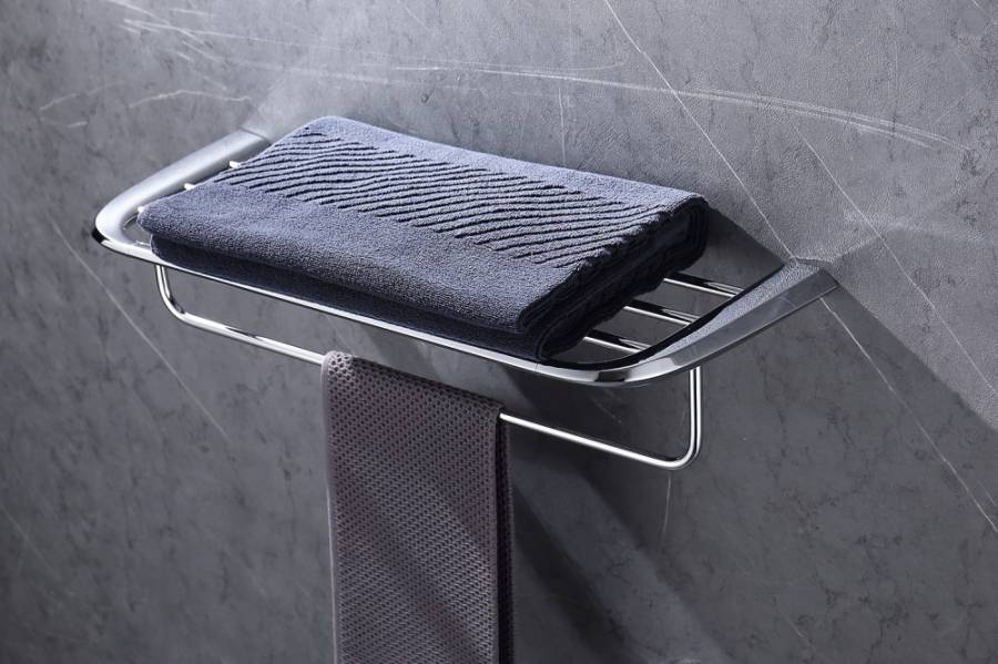 Полка для полотенец ABBER Nord AA1554 хром Полка для полотенец ABBER Nord AA1554 хром