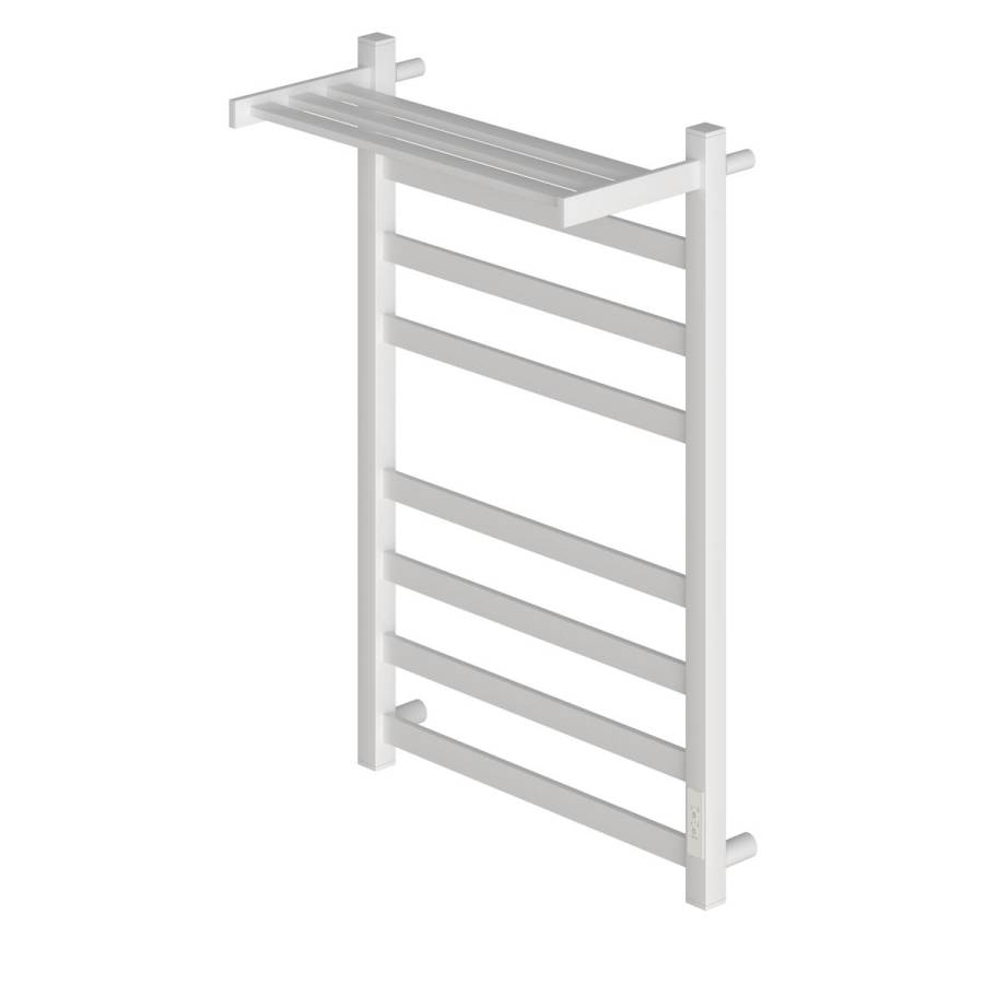 Полотенцесушитель электрический Point Меркурий PN83858PW П7 500x800 с полкой, диммер справа, белый Полотенцесушитель электрический Point Меркурий PN83858PW П7 500x800 с полкой, диммер справа, белый