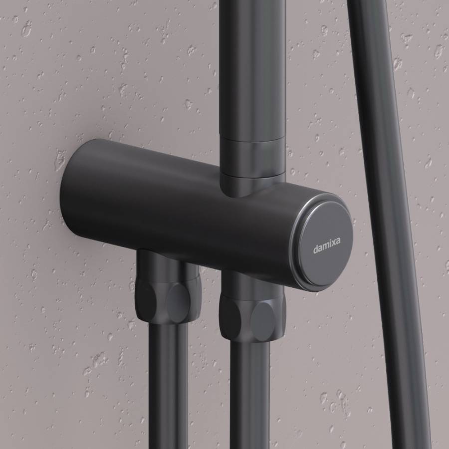 953000300 Gala душ.система: верх.душ 300*210 мм, ручн.душ 3 ф-ции 110*260 мм, штанга 1050-1450, черная 953000300 Gala душ.система: верх.душ 300*210 мм, ручн.душ 3 ф-ции 110*260 мм, штанга 1050-1450, черная